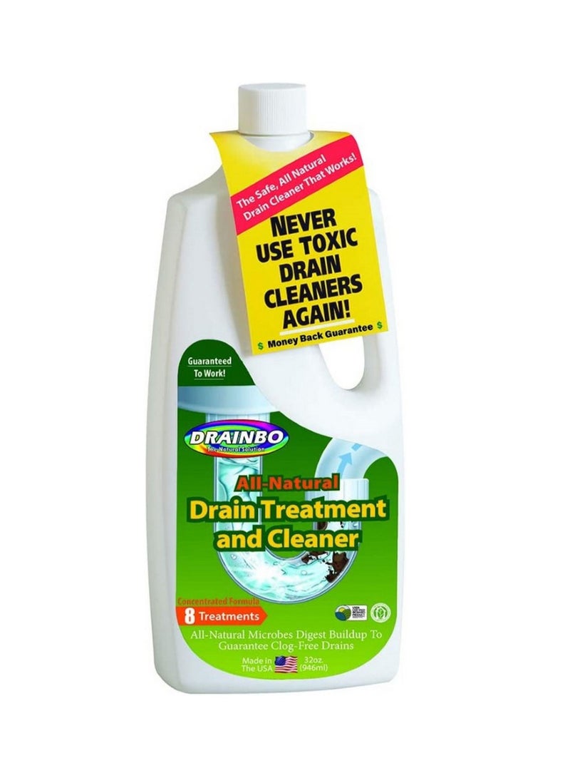DRAINBO The Natural Solution Liquid Drain Cleaner 0.95 L